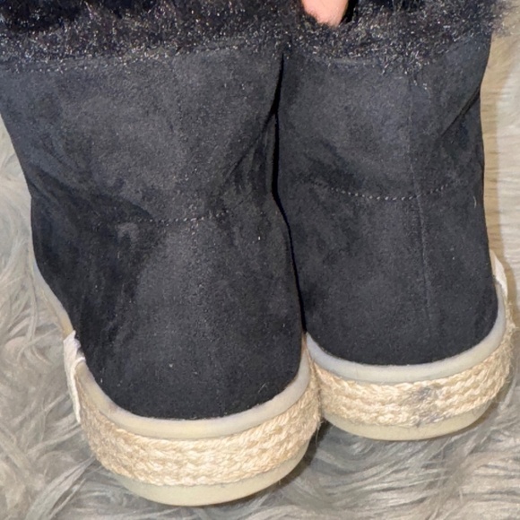 EUC Nalho Taj Fur Side Zip Bootie Ankle Boot Size 11 - Picture 6 of 7